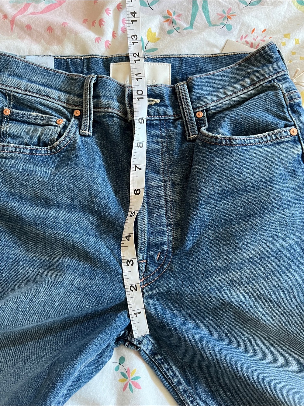 NWT women mother denim size 26 - Picture 7 of 9